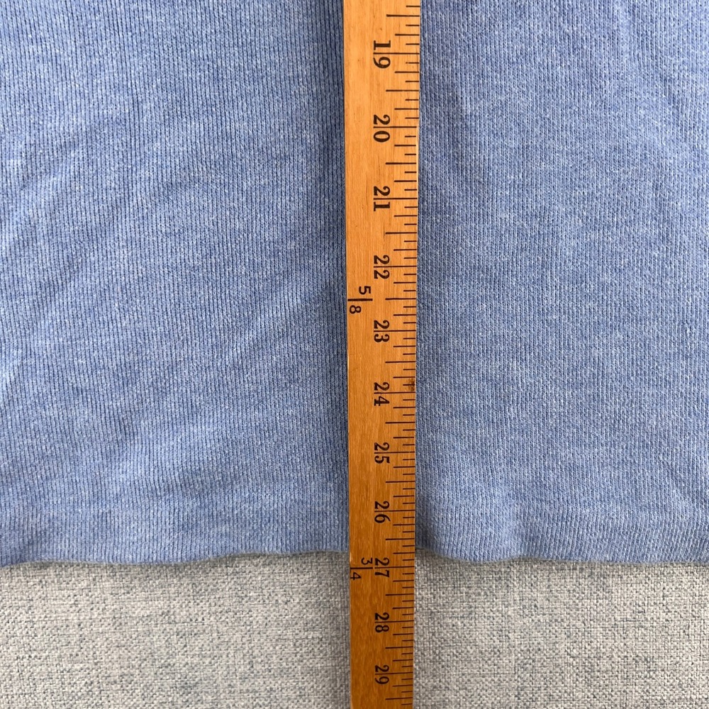 Polo Ralph Lauren Quarter Zip Pullover Sweater Men XL Blue Preppy Classic Ivy - Picture 7 of 10
